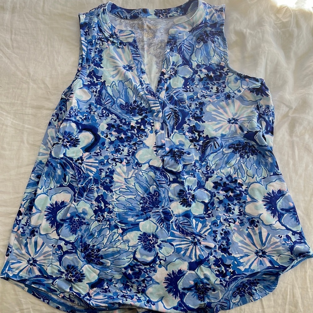 Lily Pulitzer cotton modal tank medium